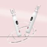 Свердлильна машина для свердління нігтів зі світлодіодним освітленням на 360° з РК-дисплеєм, 10-швидкісна акумуляторна дриль для нігтів