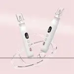 Свердлильна машина для свердління нігтів зі світлодіодним освітленням на 360° з РК-дисплеєм, 10-швидкісна акумуляторна дриль для нігтів