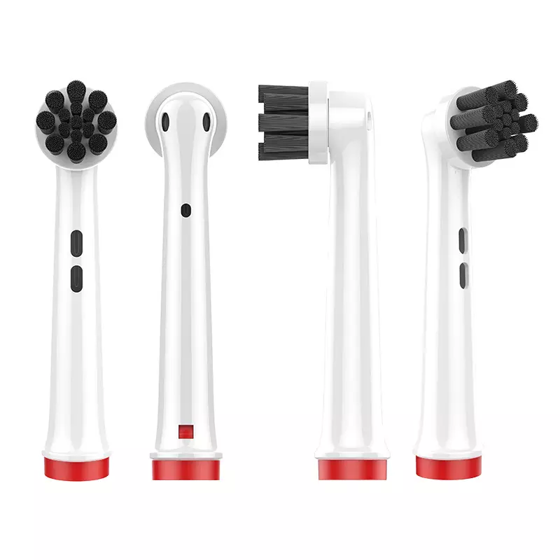 Charcoal Bristle Replacement Toothbrush Heads For Oral Brush EB58-X Змінні насадки для зубної щітки з вугільною щетиною для оральної щітки EB58-X