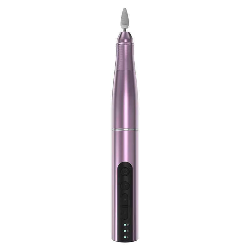 Adjustable Speed Nail Drill Set Portable Manicure Pedicure Kit with 7 Drill Bits Портативний набір для манікюру і педикюру з регульованою швидкістю свердла для нігтів із 7 свердлами