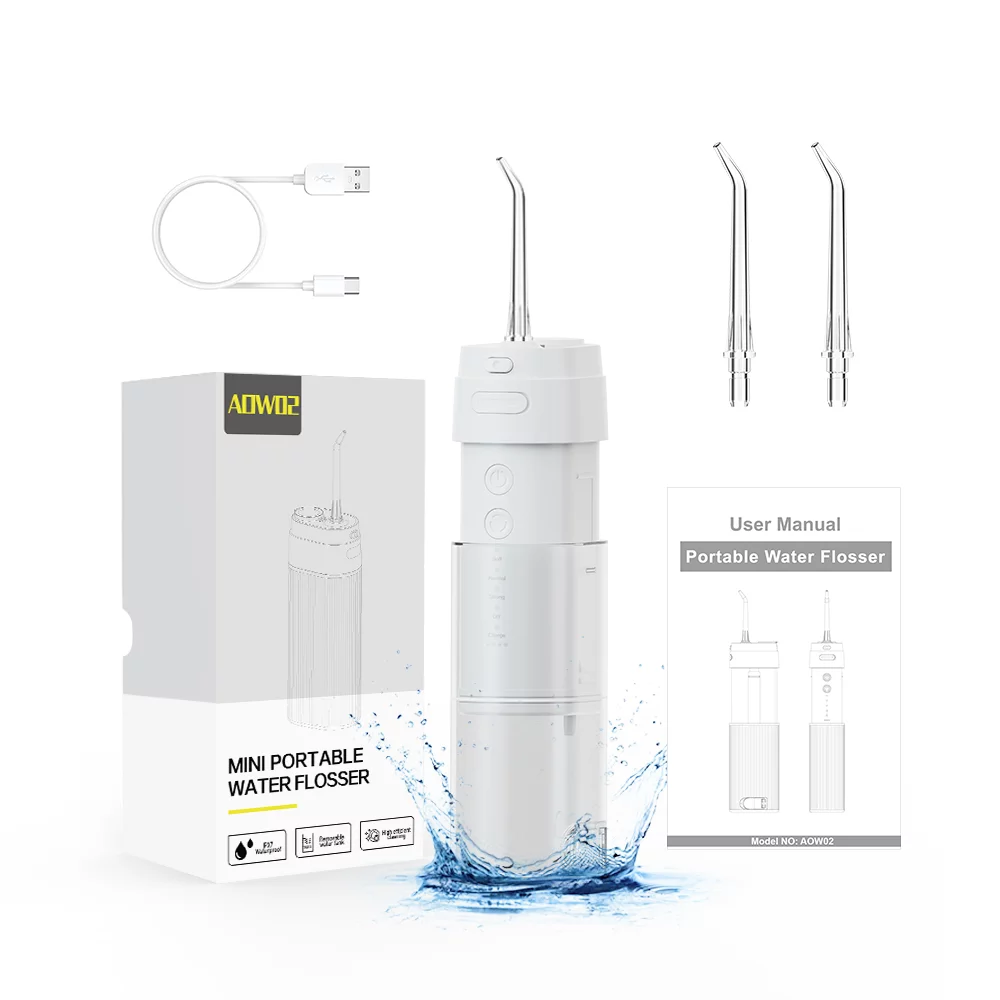 OEM Portable Mini Water Flosser Automatic 180ml For Teeth Cleaning OEM портативний міні водний Flosser автоматичний 180 мл для чищення зубів